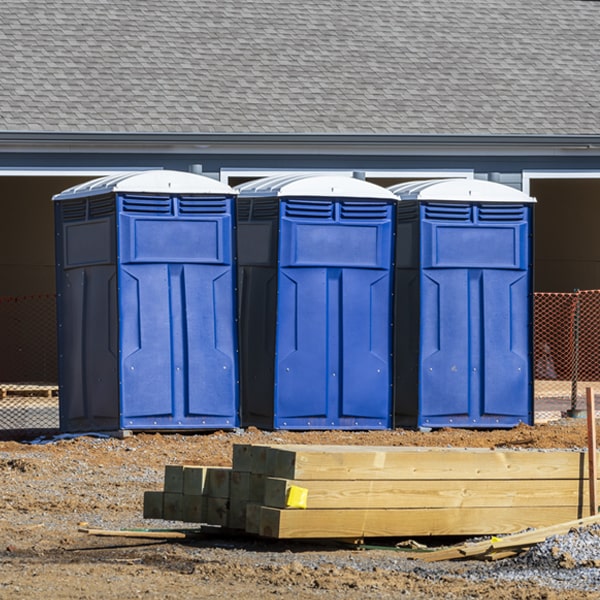 how do you dispose of waste after the porta potties have been emptied in Buckhorn PA